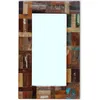 Image de Miroir Bois De Récupération Massif 80x50 Cm Vidaxl