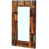 Image de vidaXL Miroir Bois de récupération massif 80 x 50 cm