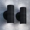 Image de Applique Murale D'extérieur 2 Pcs Acier Vidaxl