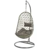 Image de Fauteuil suspendu Bologna Gris - Jardideco
