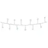 Image de Guirlande Blanche Scintillante Compact Edm - Esprit De Noël - Blanc Froid - Ampoules
