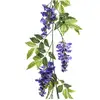 Image de Branche Artificielle De Glycine (glycine) Lilas 150cmbranche Artificielle De Glycine (glycine) Lilas 150cm