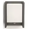 Image de Applique Murale - Arbour - Lumiere Blanche Chaude - Avec Capteur - Large - Ip44