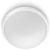 Image de Plafonnier LED contemporain - PHILIPS - Balance Rond 6W 2700K - Abat-jour synthétique - Nickel - IP44
