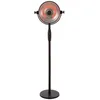 Image de Sunred Chauffage sur Pied 2100 W Noir Radiateur Chauffe-terrasse Convecteur 420293