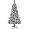 Image de Sapin De Noël Black Box Trees Givré (86 X 155 Cm)
