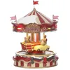 Image de Village de Noël Miniature Petit manège Luville Originals - L13 x l13 x H17 5 cm - Luville Collectables