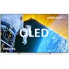 Image de TV OLED Ambilight Philips 77OLED809 194 cm 4K UHD Google TV 2024 MÃ©tal Argent en occasion ou reconditionné