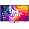 Image de Tv qled philips the one 43pus9050 108 cm 4k uhd ambilight 2025 gris métal