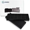Image de AllSpares Filtre à Charbon (x2) pour hottes adapté pour ATAG ACC918 / Pelgrim KF63 / ETNA HF2017 et Candy 49016876 (250x97x24mm)