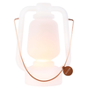 Image de Lampe de table rechargeable 30 cm ip44 blanche - storm small