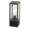 Image de Lampadaire d'extérieur noir 40 cm avec piquet de terre et presse-étoupe - charlois