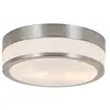 Image de Plafonnier d'extérieur moderne en acier 28 cm ip44 - flavi