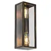 Image de Applique murale vintage or antique 38 cm 2 lumières ip44 - charlois