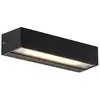 Image de Applique moderne noire avec led ip65 - steph