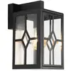 Image de Applique murale extérieure classique noire ip44 - dover
