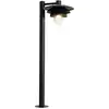 Image de Borne d'extérieur design noir 100 cm ip44 - morty