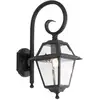 Image de Lanterne murale d'extérieur classique noire ip44 - berta