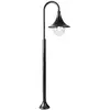 Image de Lanterne d'extérieur intelligente noire 125 cm ip44 avec wifi a60 - daphne