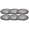 Image de Set van 6 dimbare buiten grondspots zwart ip65 incl led - delux honey