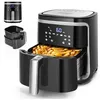 Image de Aigostar Friteuse à air sans huile de XXL 1900W 7L air fryer. Livre de recettes inclus. Mode manuel et fonction maintien au chaud.