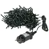 Image de ECD Germany Guirlande Chaîne Lumineuse 585x52 cm PVC Vert Foncé LED Blanc Froid IP44 Longueur 6m 180 Ampoules