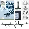 Image de Guirlande lumineuse - Blanc - 400 LED - Électrique - 11 mètres - Décoration de Noël