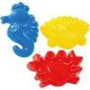Image de 3 Moules A Sable 14cm Ass3 Polesie Poi9639wd01