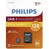 Image de Philips Fm12mp45b Carte Mémoire Flash 128 Go Uhs Class 1 Class10 Sdxc