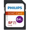 Image de Carte Mémoire Sdxc 64 Go Uhs-i U1 V10 Philips