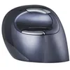 Image de Souris Verticale - EVOLUENT - VerticalMouse D - Noir/Argent - Ergonomique - Sans fil