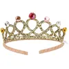 Image de Couronne Souza For Kids Souza For Kids Emy Dorée Multicolor Plastique, Tissu