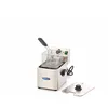 Image de Friteuse professionnelle 4 L inox   2500 W 1 panier thermostat 0 190°C