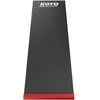 Image de KOTO - Tapis de Fléchettes Puzzle Rouge + Oche 237 x 60 cm Incl. Indicateur de Score Antidérapant