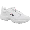 Image de Chaussures de sport - Fila - Strada Low Wmn - Femme - Blanc - Synthétique - Lacets