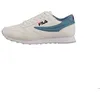 Image de Baskets femme - Fila - Orbit Low - Couleur marshmallow-adriatic blue - Lacets - Talon plat