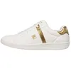 Image de Baskets femme FILA Crosscourt 2 F - Blanc/Or - Silhouette de tennis classique - Confortable et durable
