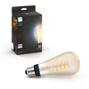 Image de Philips Hue White Ambiance ampoule LED connectée E27 Filament ST72 compatible Bluetooth fonctionne avec Alexa Google Assistant