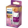Image de PHILIPS Ampoule LED Sphérique E14 - 40W Blanc Chaud Dépolie - Compatible Variateur - Verre