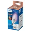 Image de Ampoule LED bougie connectée PHILIPS - WIZ - EyeComfort - multicolore - 49W - 470 lumens - E14 - 93208