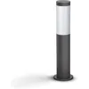 Image de Lampadaire extérieur sur poteau - UTRECHT - Poteau anthracite - 1x20 W - Haute tension