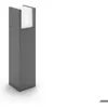 Image de Philips borne extérieure Arbour ultra efficient Classe energétique A 3000 kelvin 800 lumen anthracite