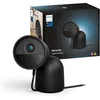 Image de Caméra filaire avec support de bureau - Philips Hue - Secure - HD 1080P - Intérieure ou extérieure - Noir