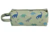 Image de Trousse - A Little Lovely Company - Dinosaures - Gris - 100% polyester - Zippée