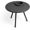 Image de FATBOY table basse avec vase BAKKES (Anthracite - LLDPE)