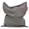 Image de Pouf Original Slim Terry, Fatboy Noir/Crème - FATBOY
