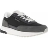 Image de Calvin Klein - Baskets Running En Cuir Grises Avec Des Empiècements En Cuir Nubuck - Grises 40