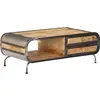 Image de Table Basse 100x50x35 Cm Bois De Manguier Massif Vidaxl