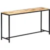 Image de vidaXL Table console 140 x 35 x 76 cm Bois de manguier massif brut