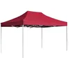 Image de Tente De Réception Pliable Aluminium 4,5x3 M Bordeaux Vidaxl